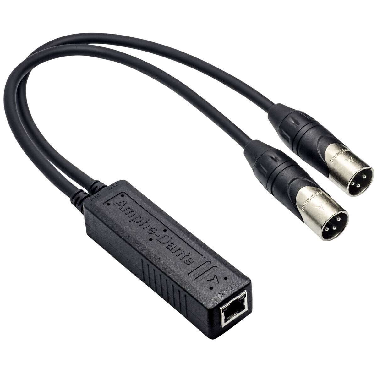 Amphenol RJD12120050 AmpheDante Digital to Analog Audio RJ45 to XLR